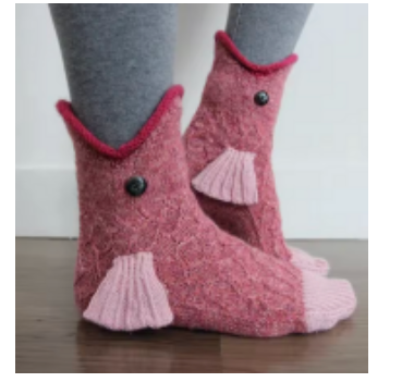Frost-Fischsocken